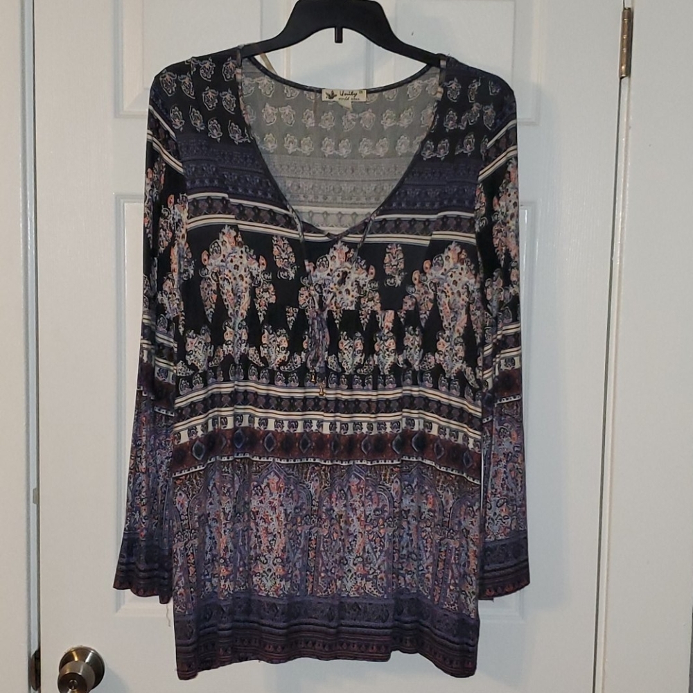 Unity Long sleeve designed shirt